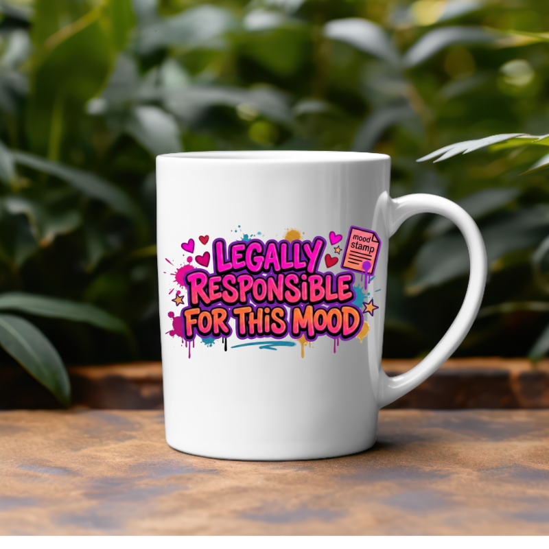 Legally Responsible For This Mood Mug